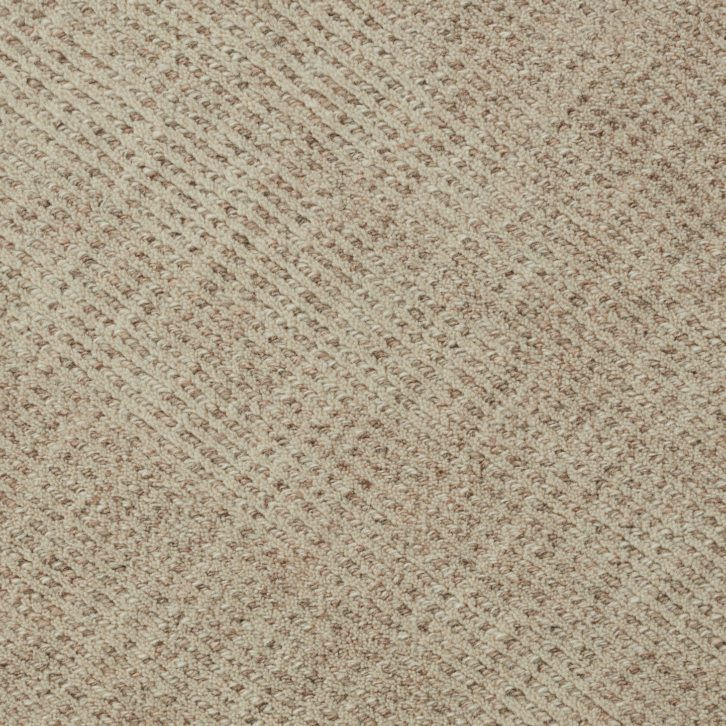 Closeup of Calamus Cream Wool Rug