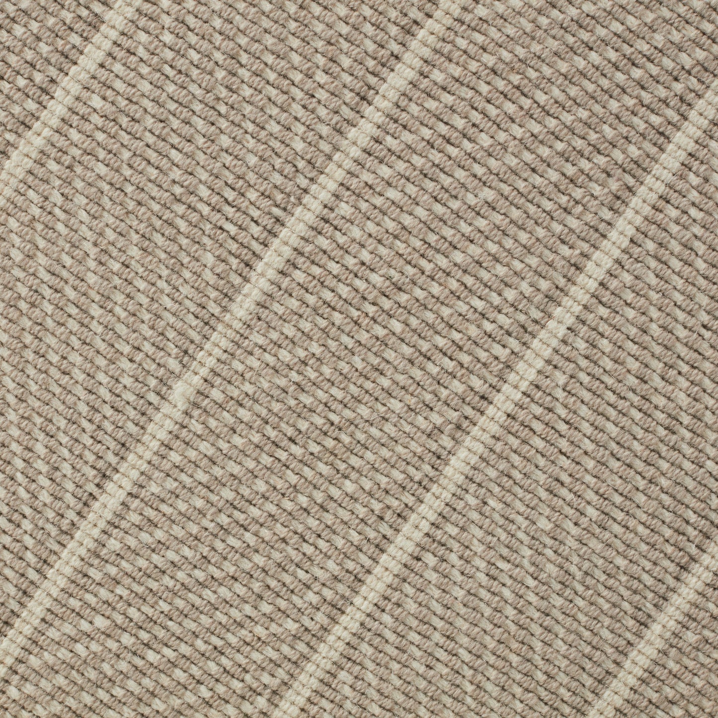 Closeup of Casy Faun Linen Wool Rug
