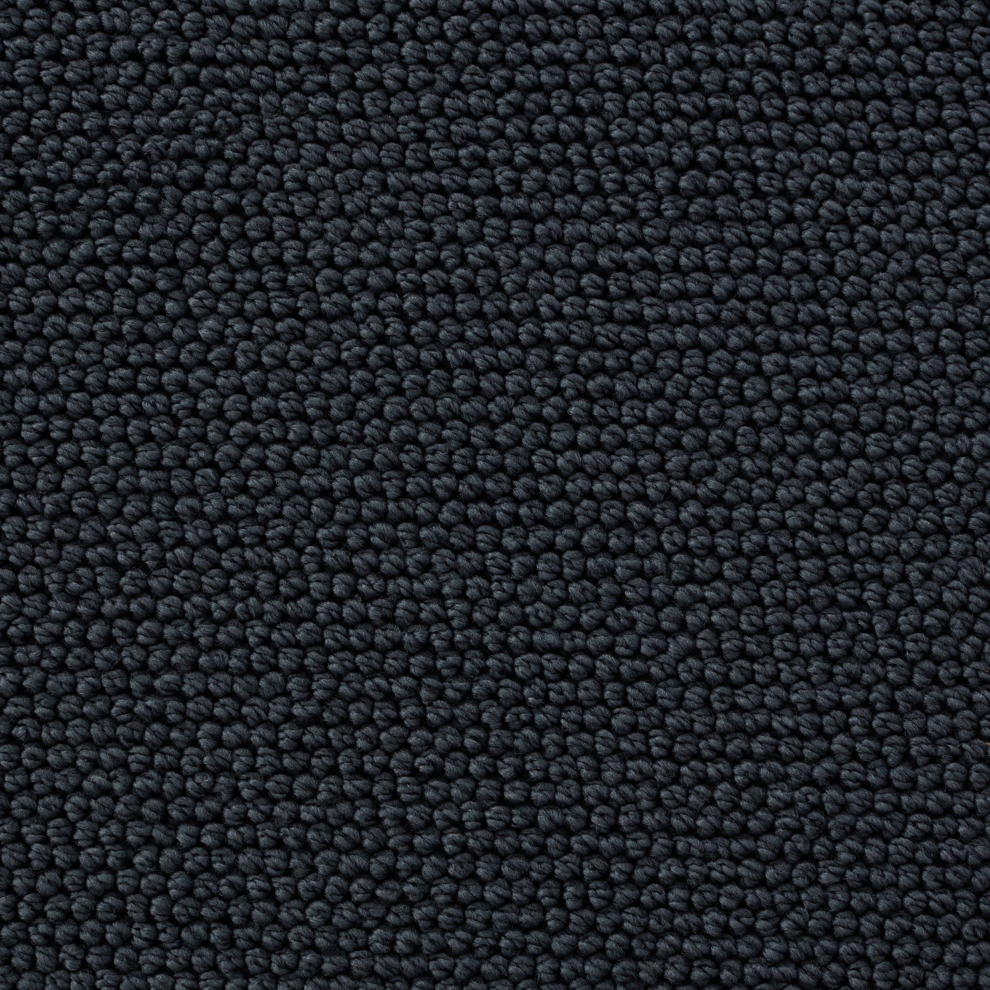 Closeup of Borge Navy Pet Friendly Rug