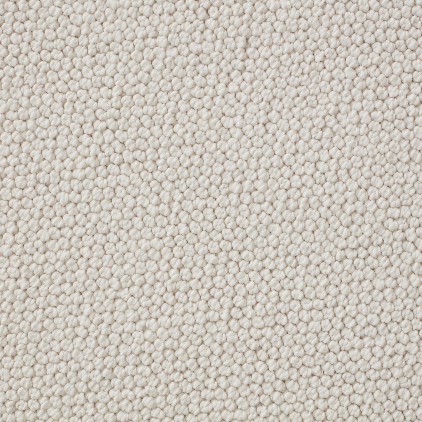 Closeup of Borge White Pet Friendly Rug