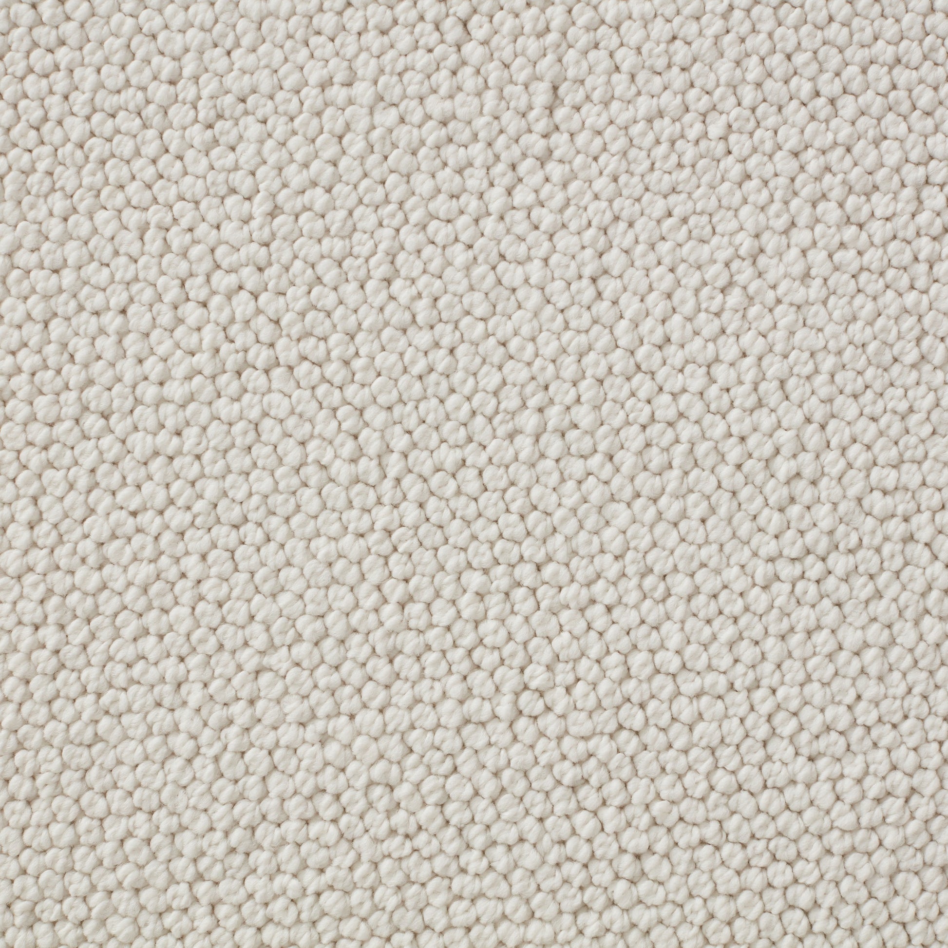 Closeup of Borge White Pet Friendly Rug