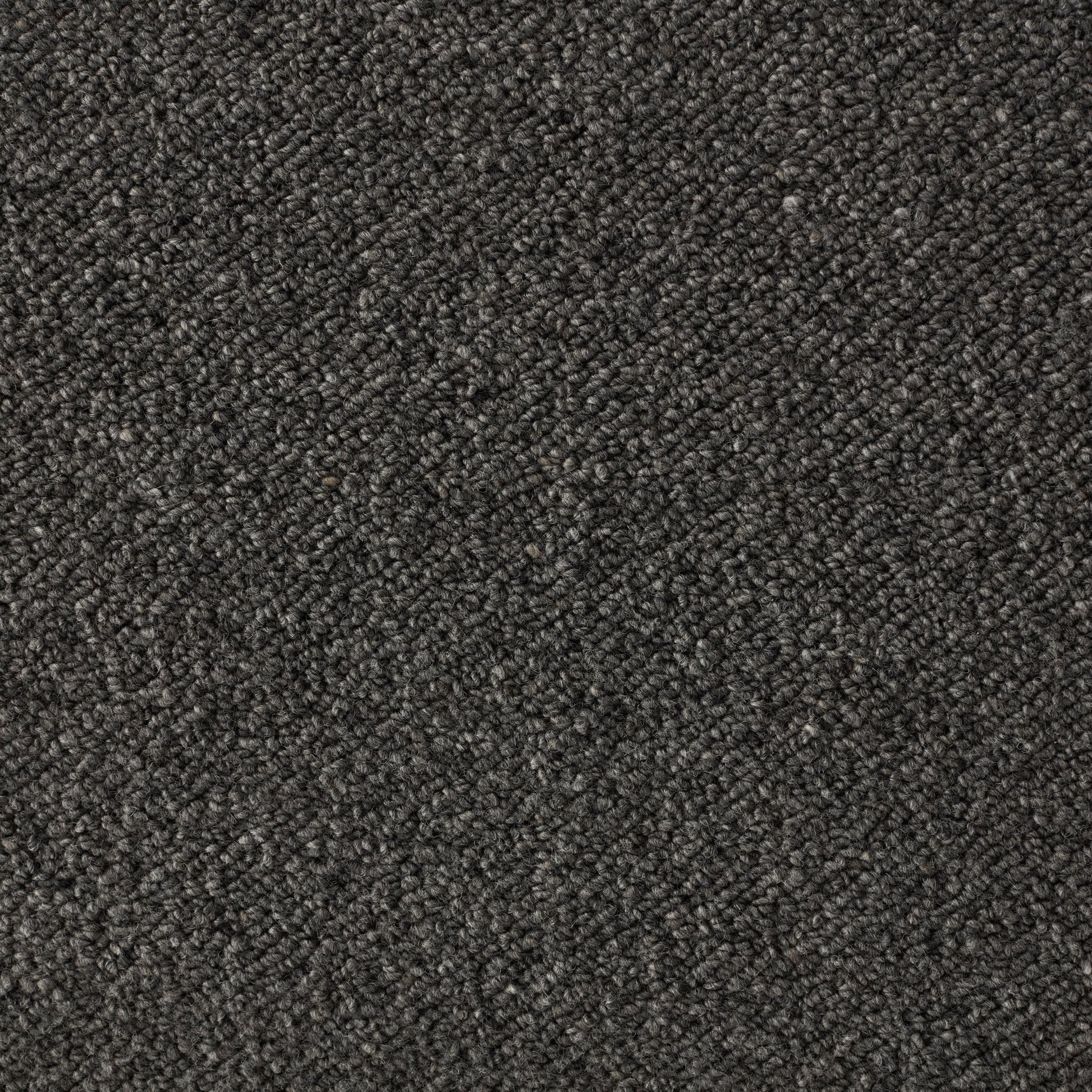 Closeup of Bourne Graphite Wool Rug