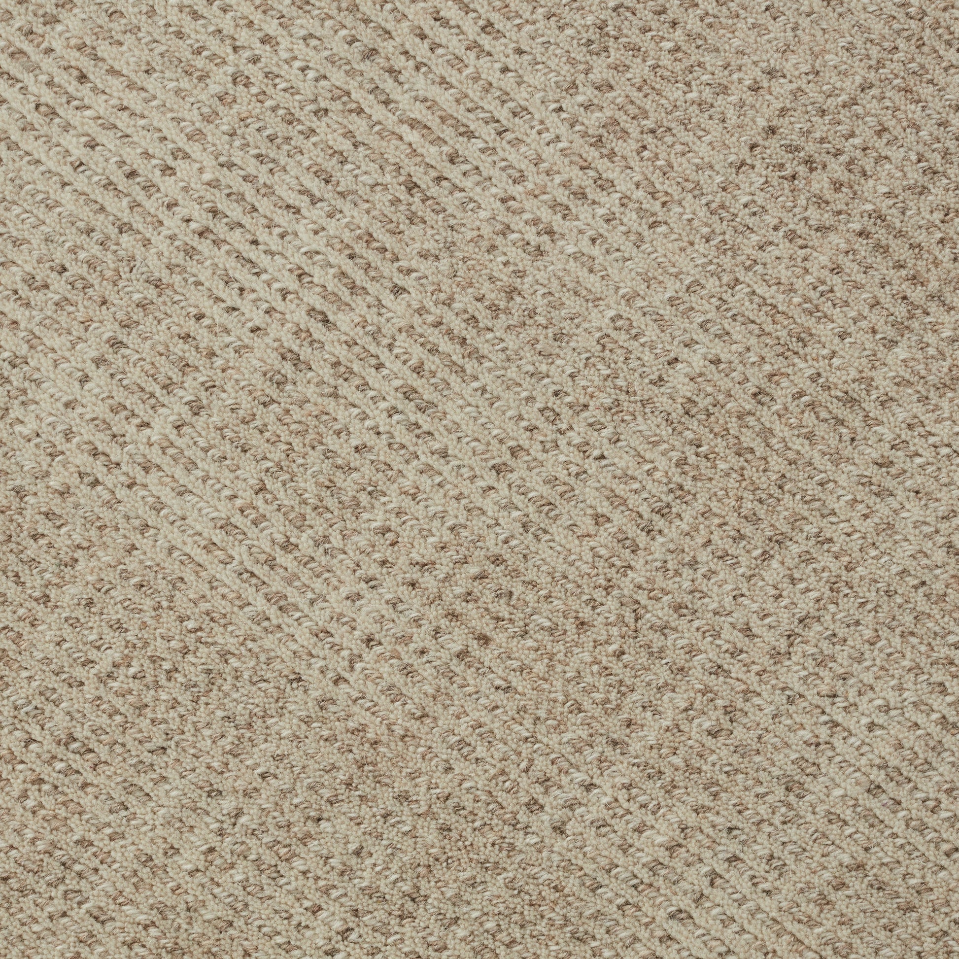 Closeup of Calamus Cream Wool Rug