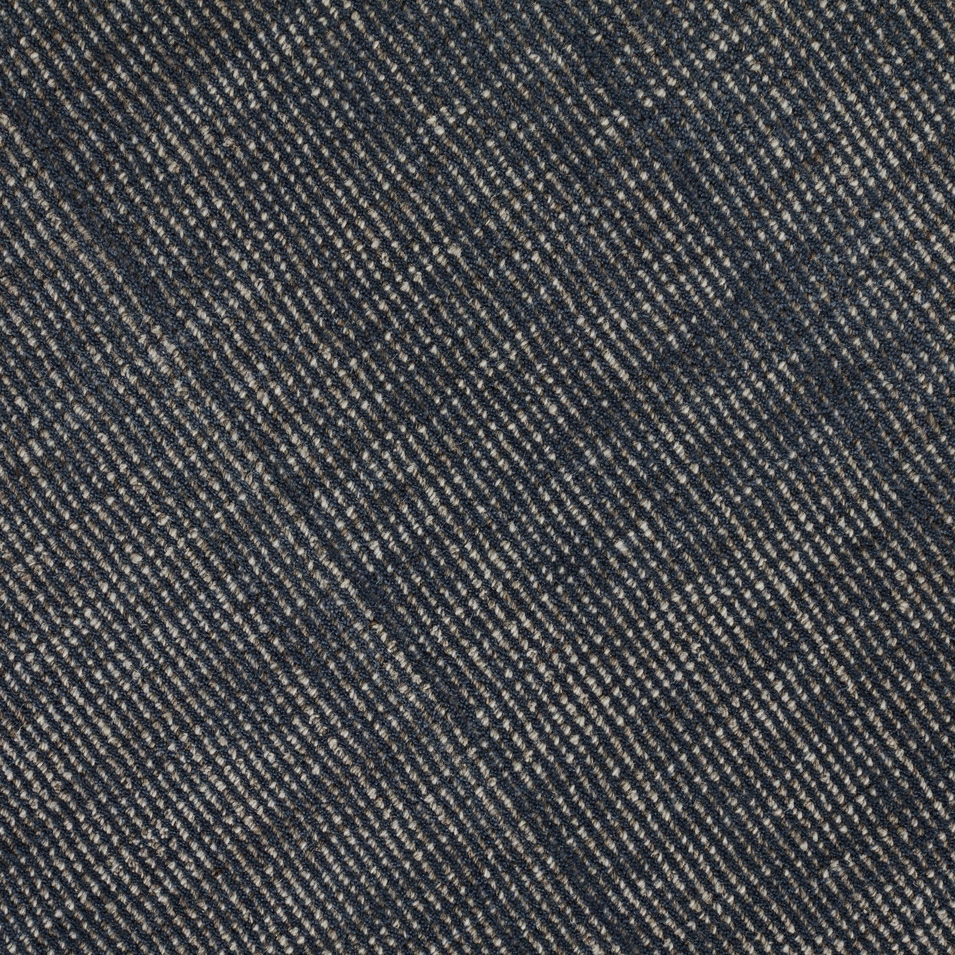 Closeup of Calamus Indigo Wool Rug