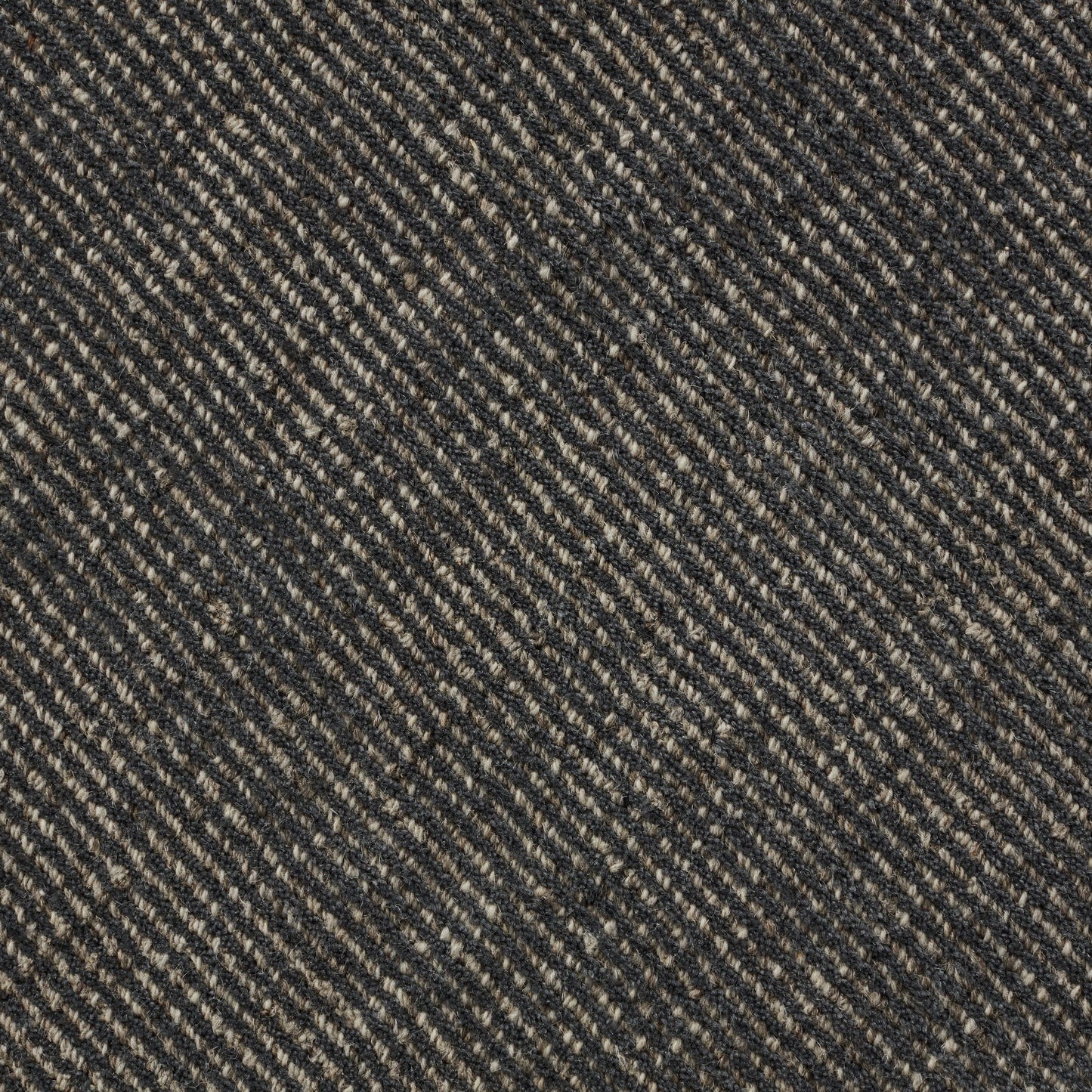 Closeup of Calamus Steel Wool Rug