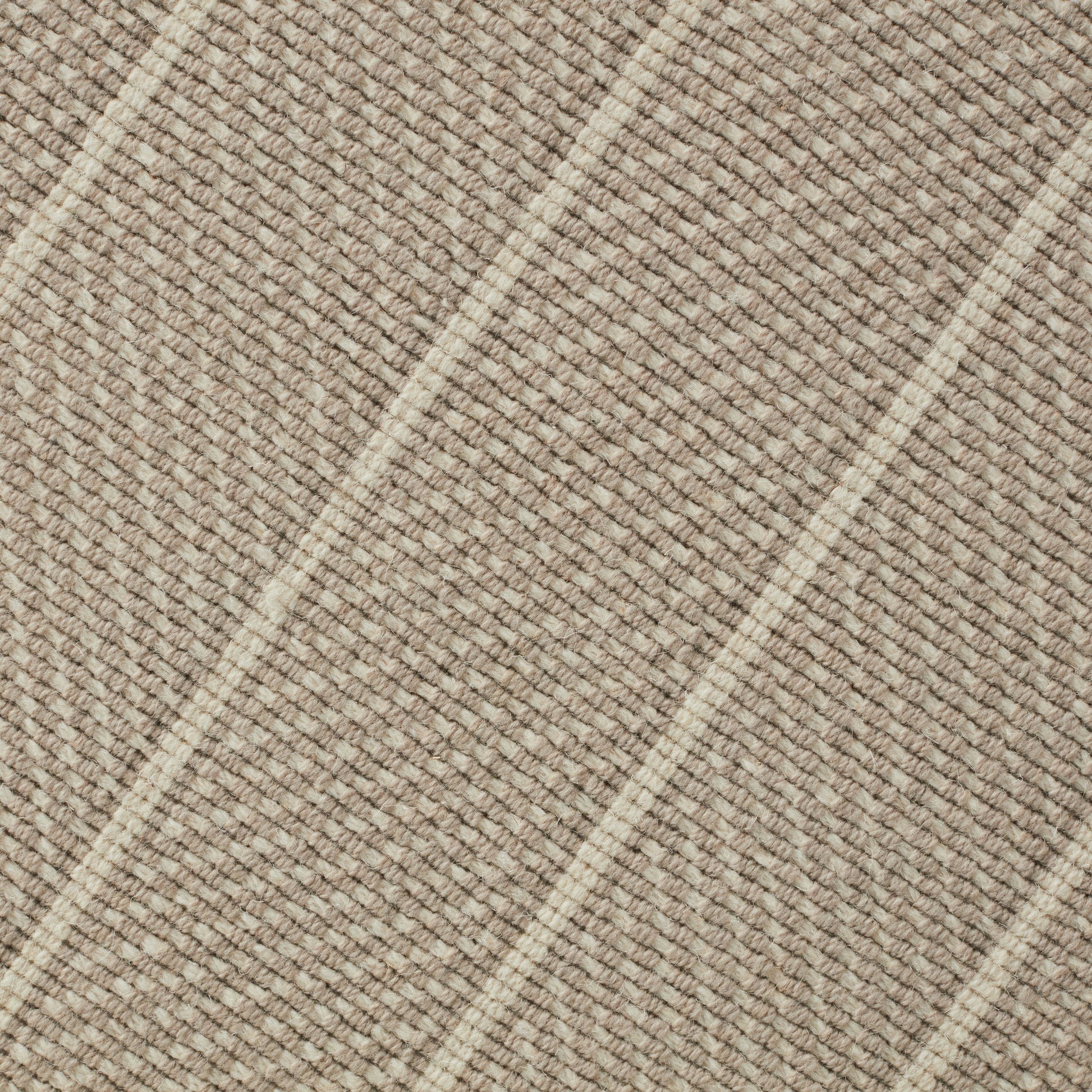 Closeup of Casy Faun Linen Wool Rug