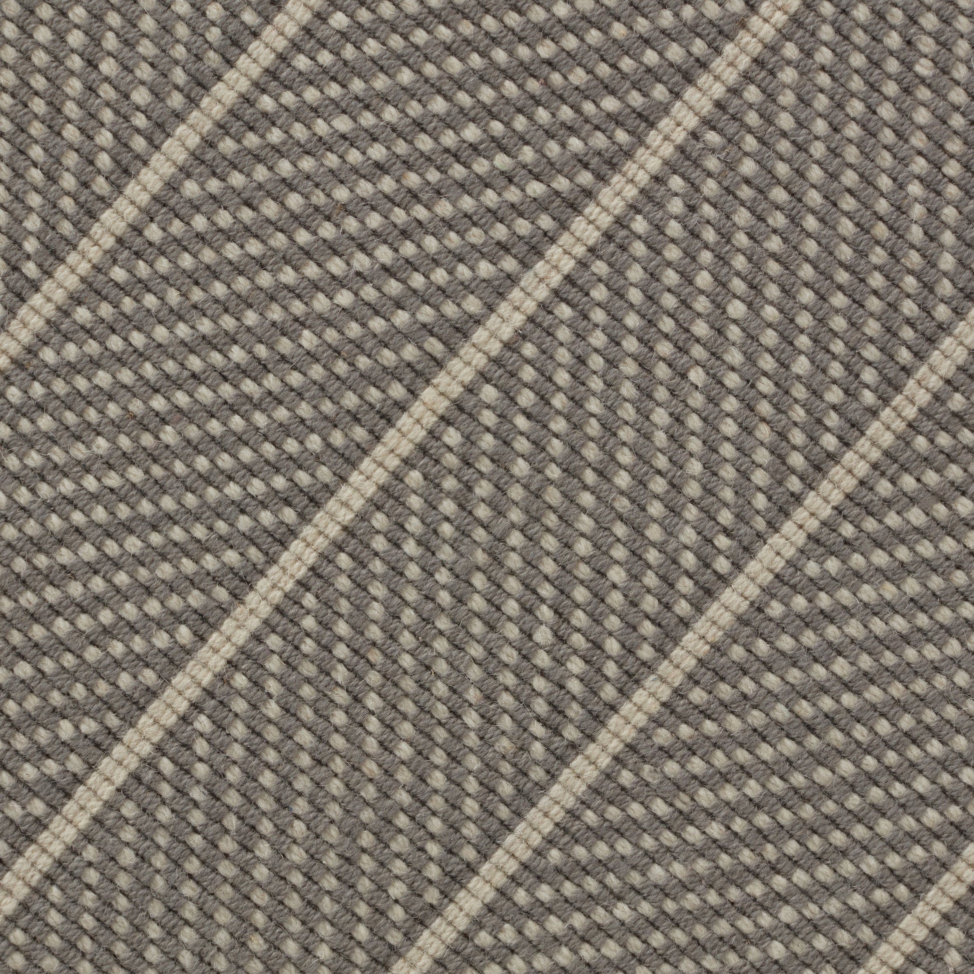 Closeup of Casy Faun Steel Wool Rug