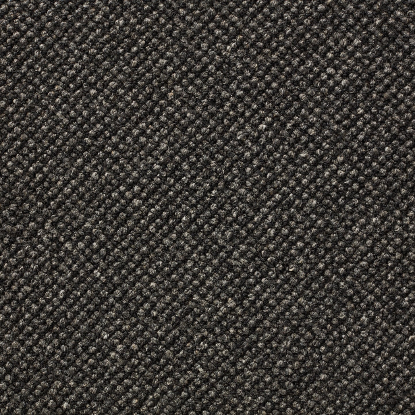 Closeup of Clemens Graphite Wool Rug