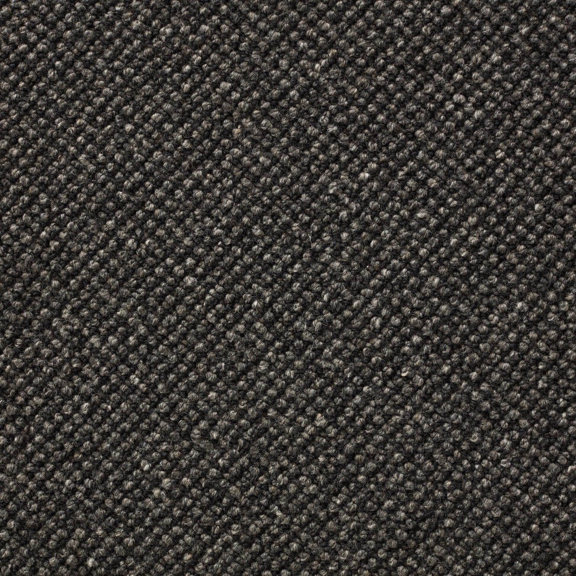 Closeup of Clemens Graphite Wool Rug