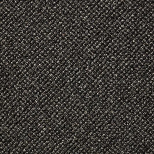Closeup of Clemens Graphite Wool Rug