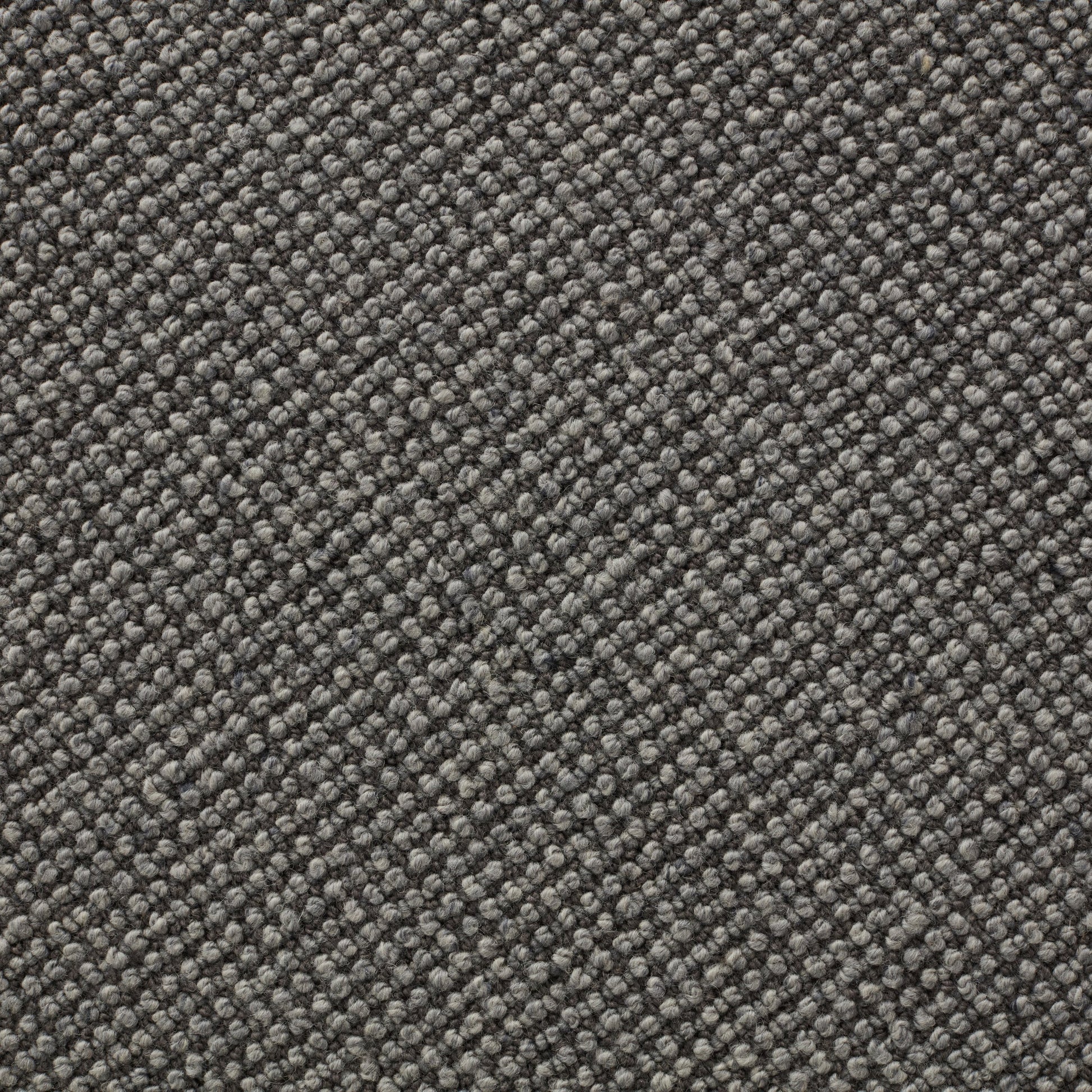 Closeup of Clemens Nickel Wool Rug