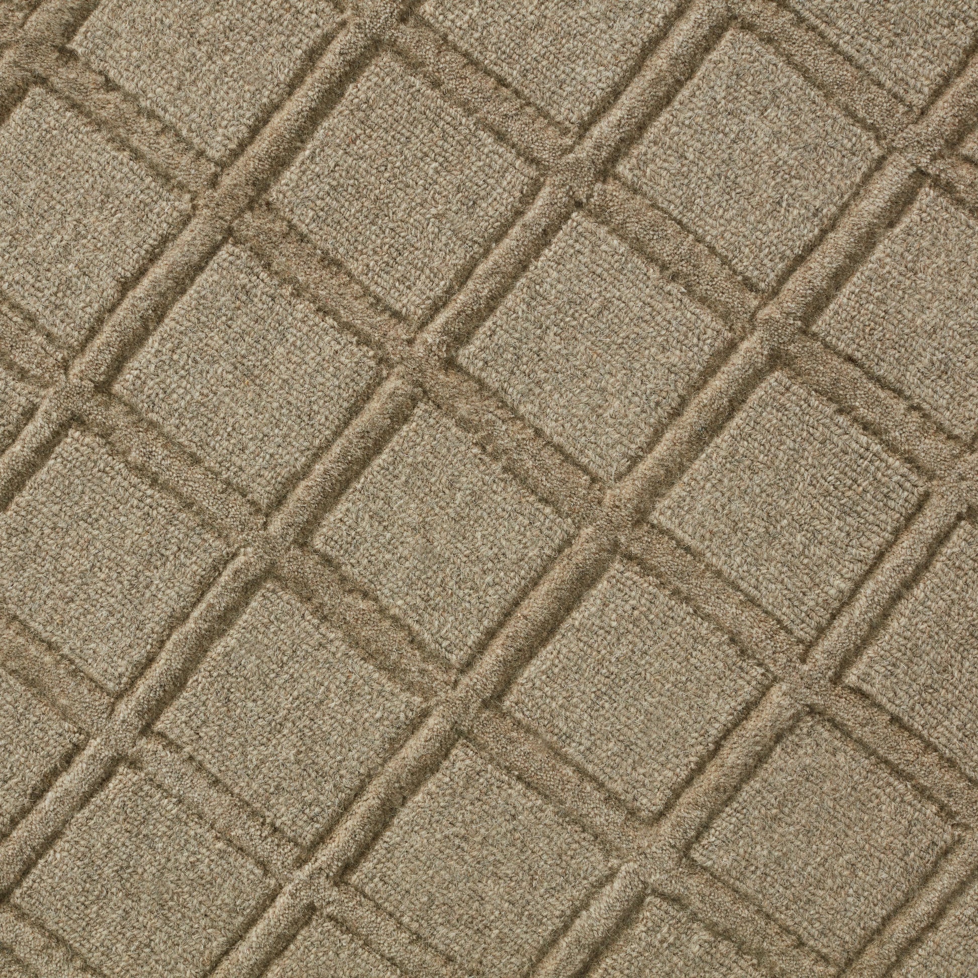 Closeup of Eleanor Dove Wool Rug