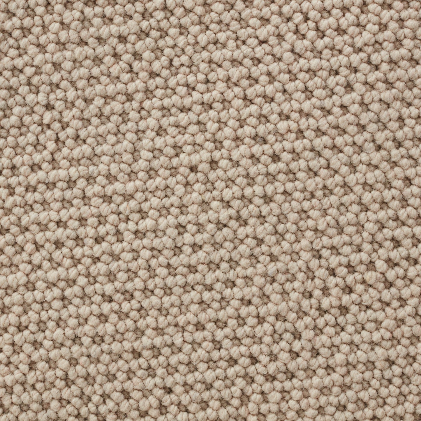 Closeup of Flannery Soft Peach Wool Rug