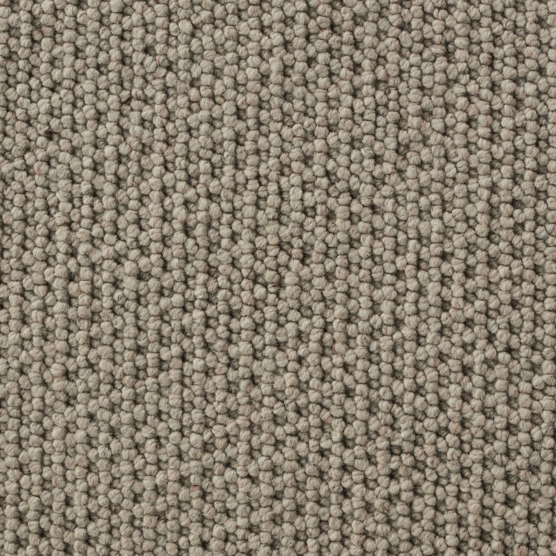 Closeup of Flannery Warm Grey Wool Rug