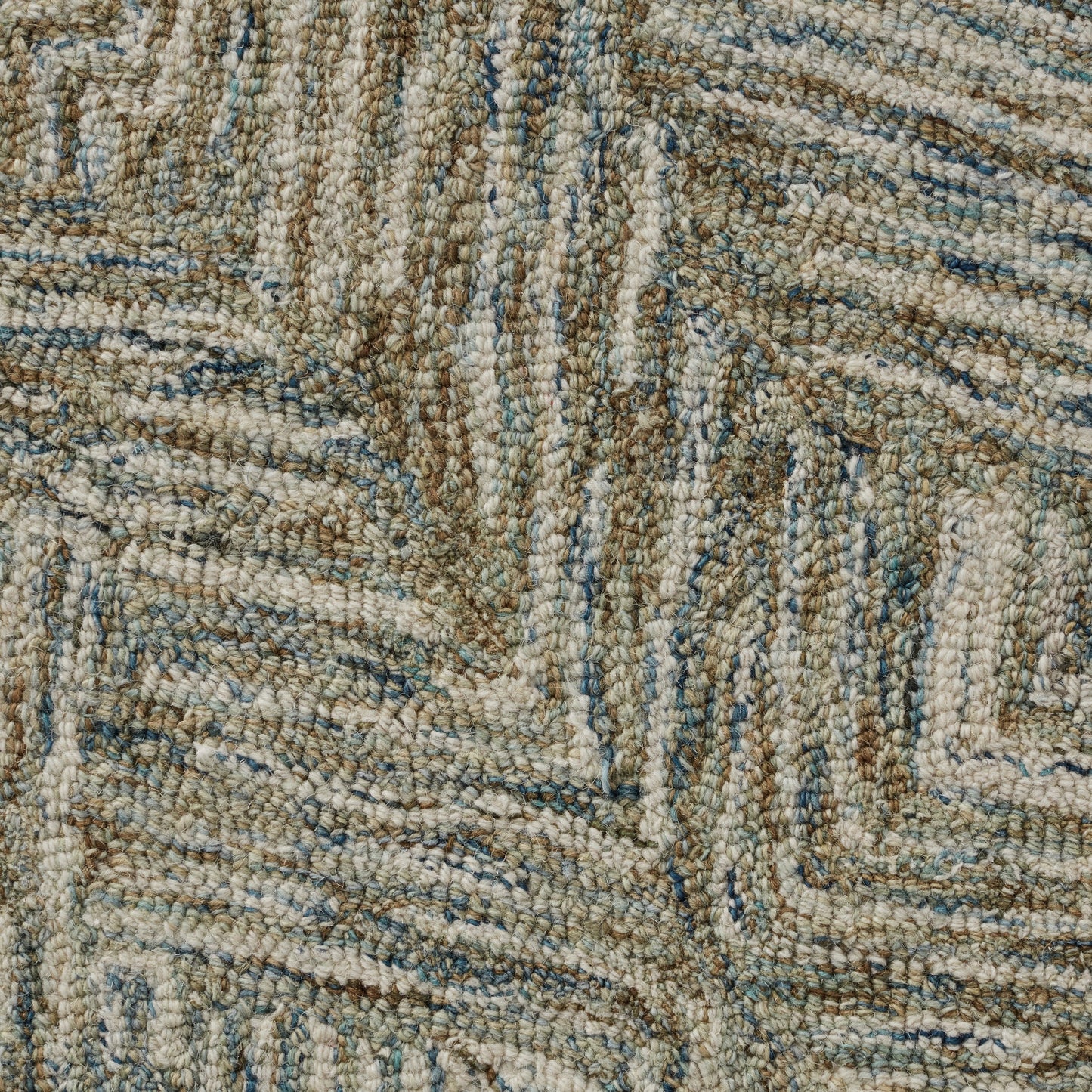 Closeup of Francine Aegean Wool Rug