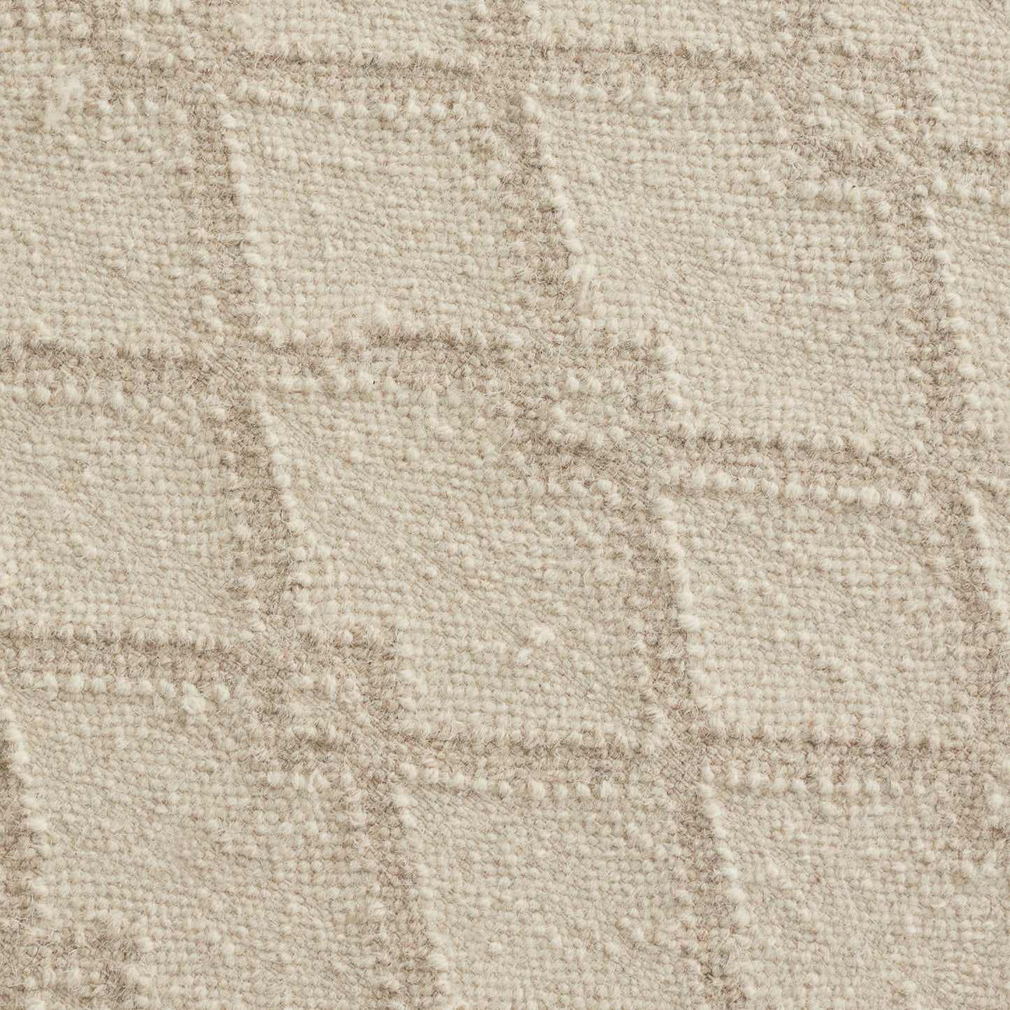 Closeup of Ginevra Ivory Wool Rug
