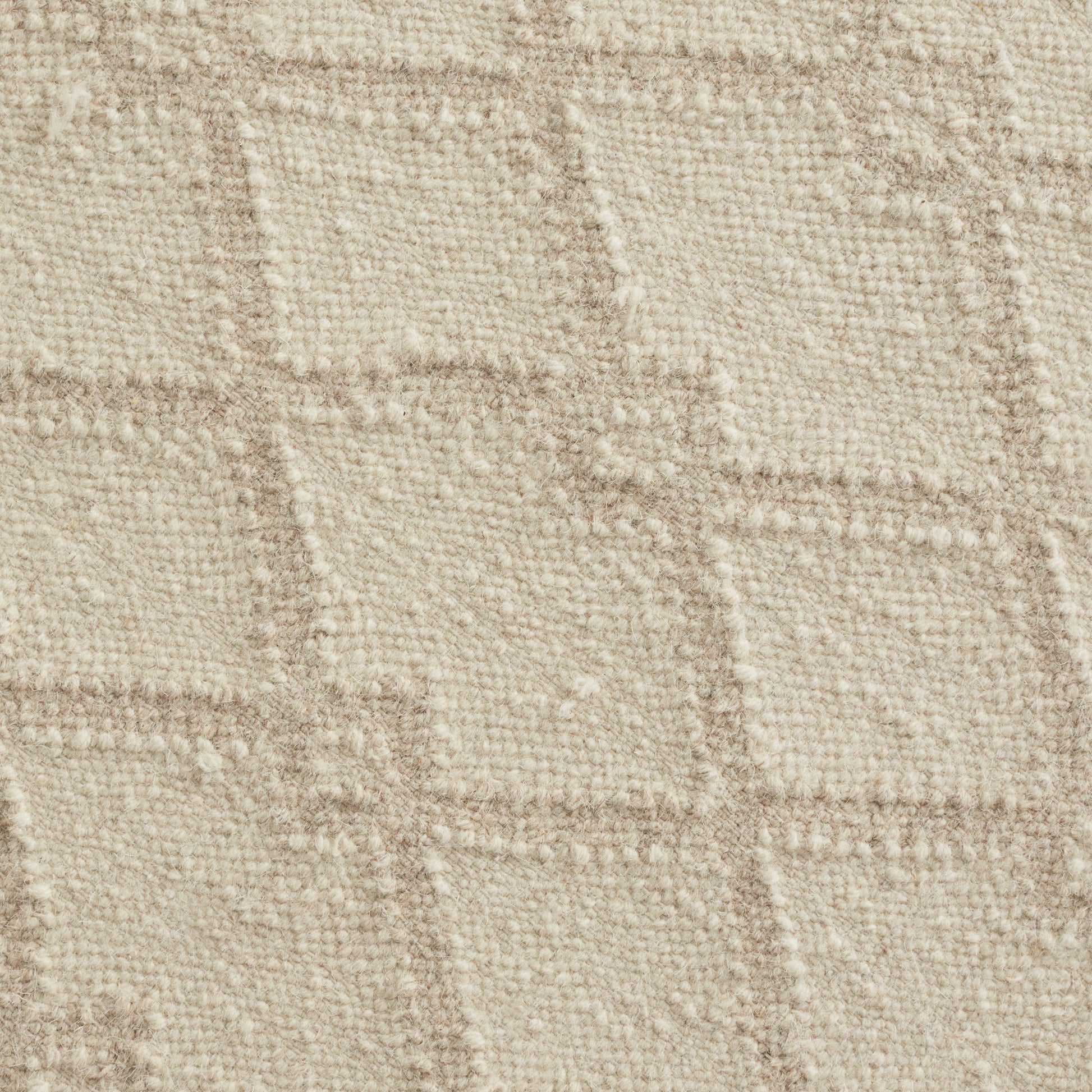 Closeup of Ginevra Ivory Wool Rug