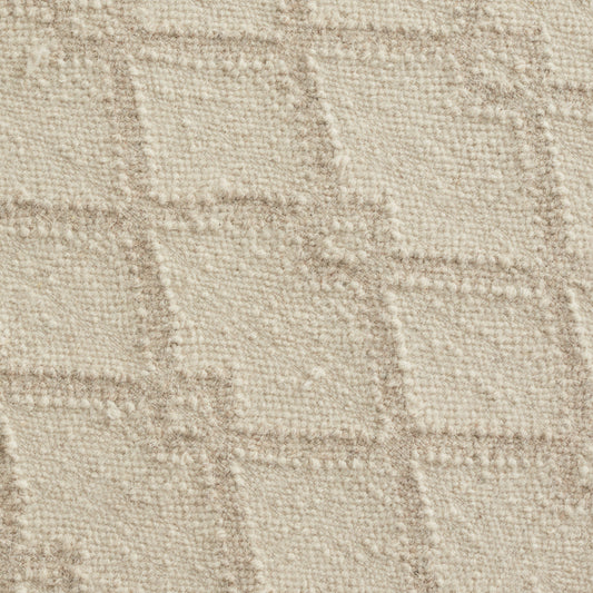 Closeup of Ginevra Ivory Wool Rug