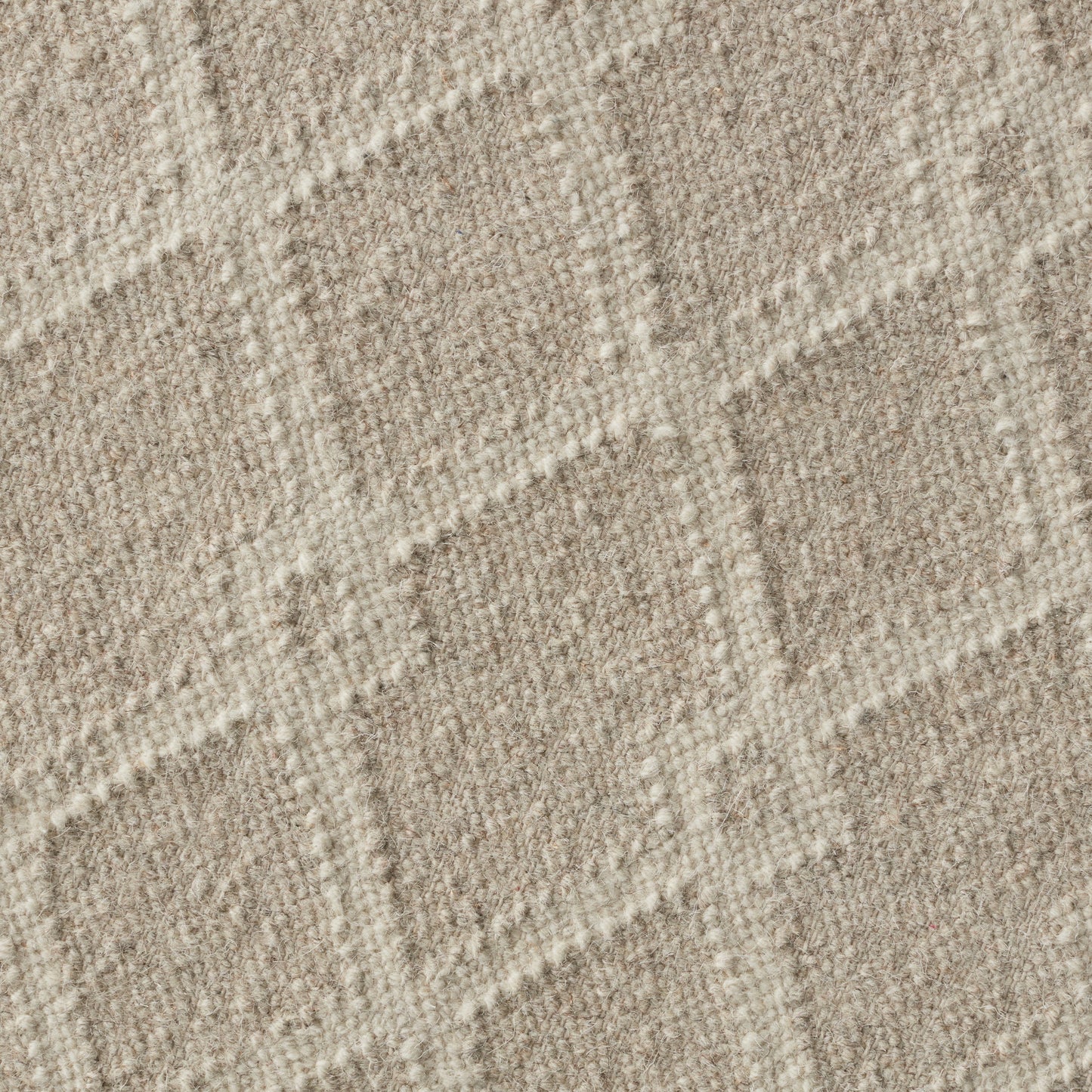 Closeup of Ginevra Oatmeal Wool Rug