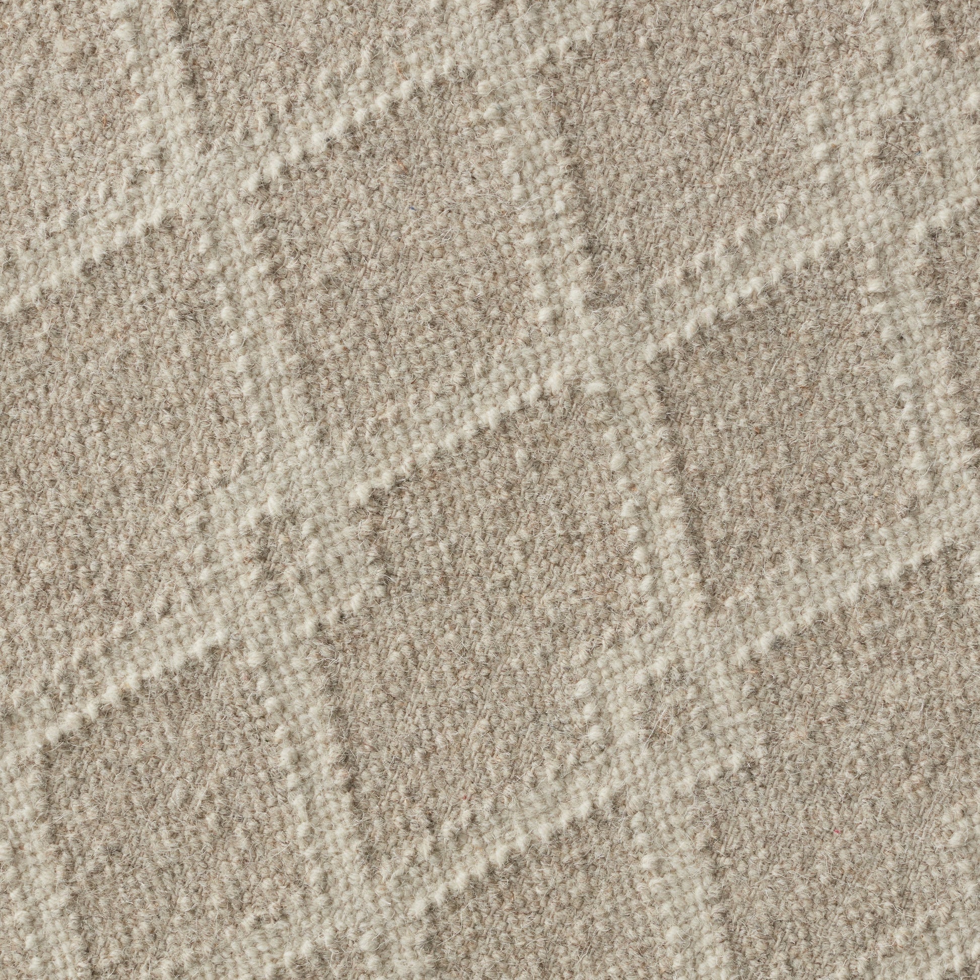 Closeup of Ginevra Oatmeal Wool Rug