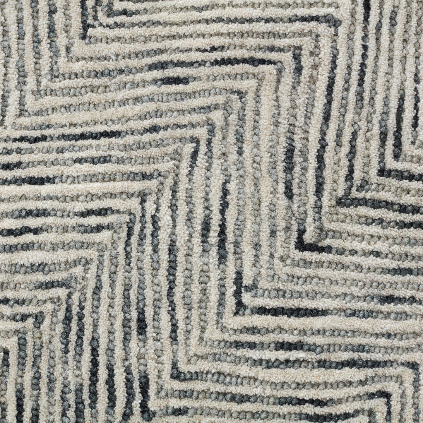 Closeup of Lenore Storm Wool Rug