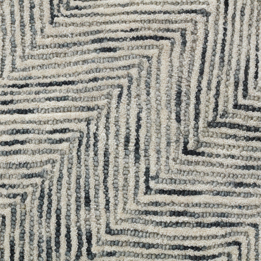 Closeup of Lenore Storm Wool Rug