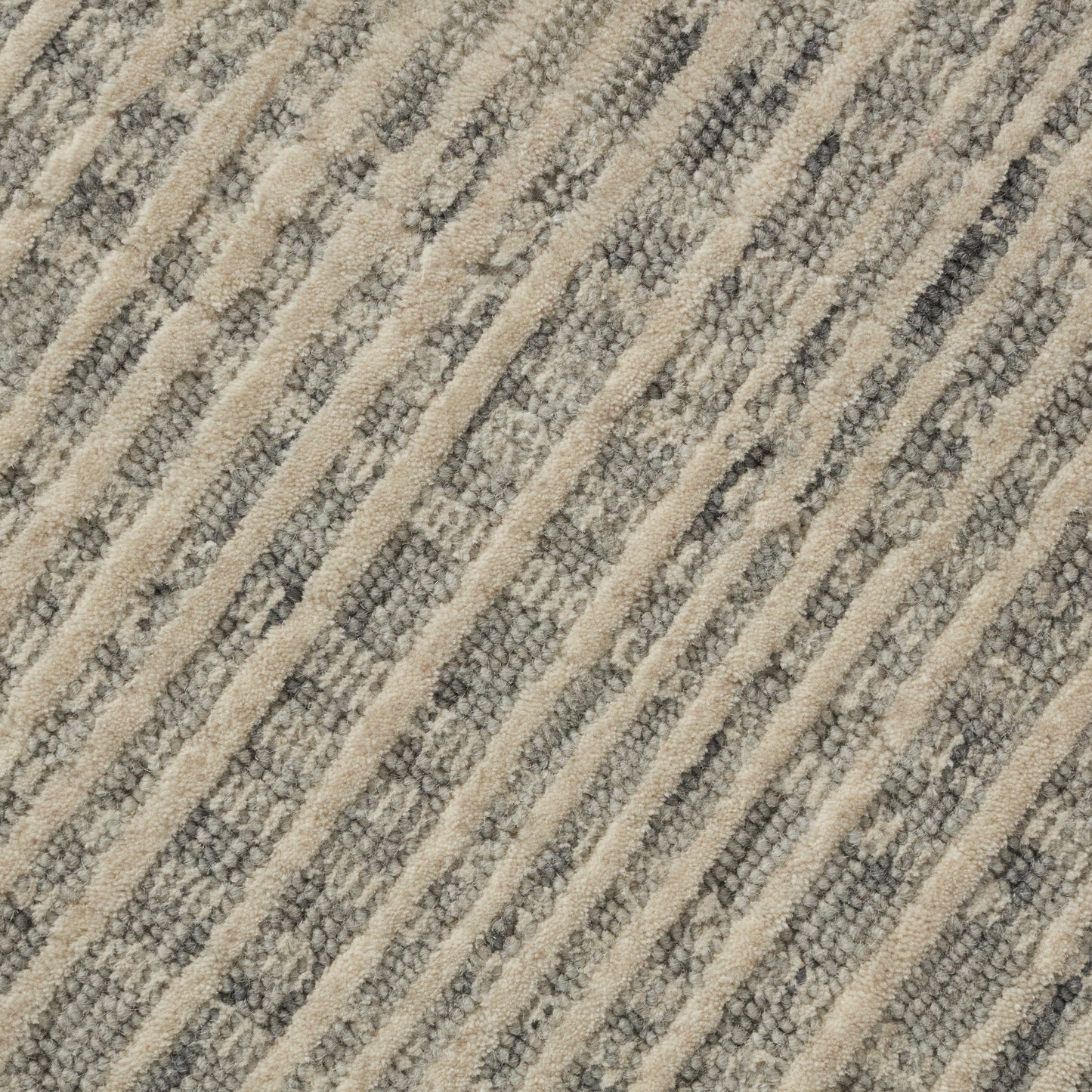 Closeup of Loomis Mineral Wool Rug