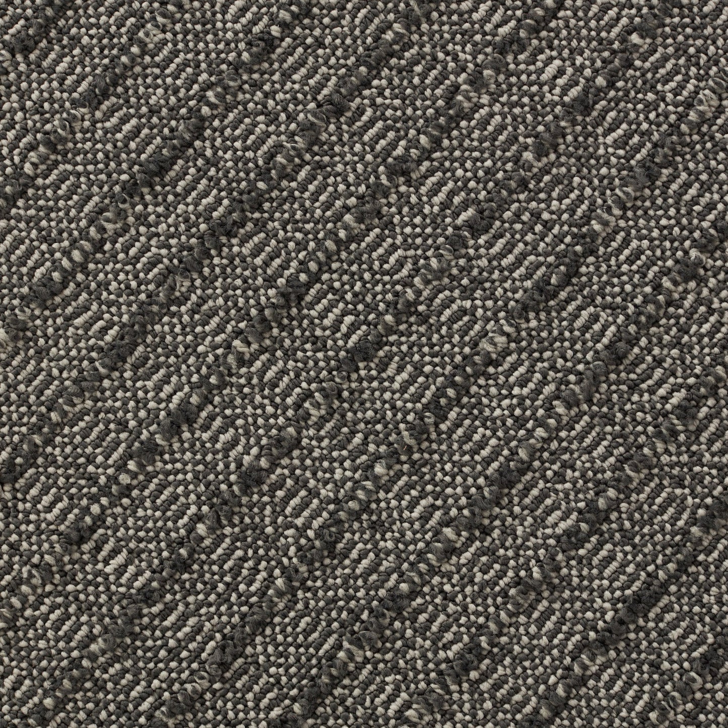 Closeup of Montresor Graphite Pet Friendly Rug
