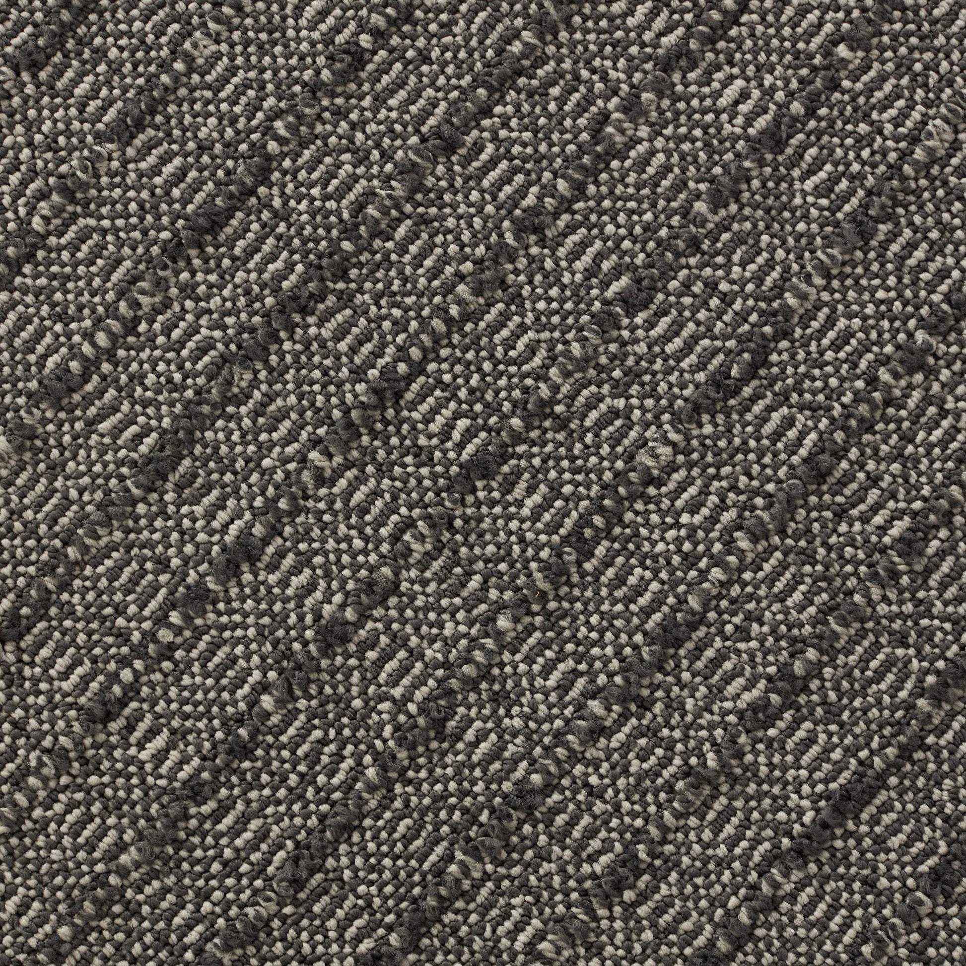 Closeup of Montresor Graphite Pet Friendly Rug