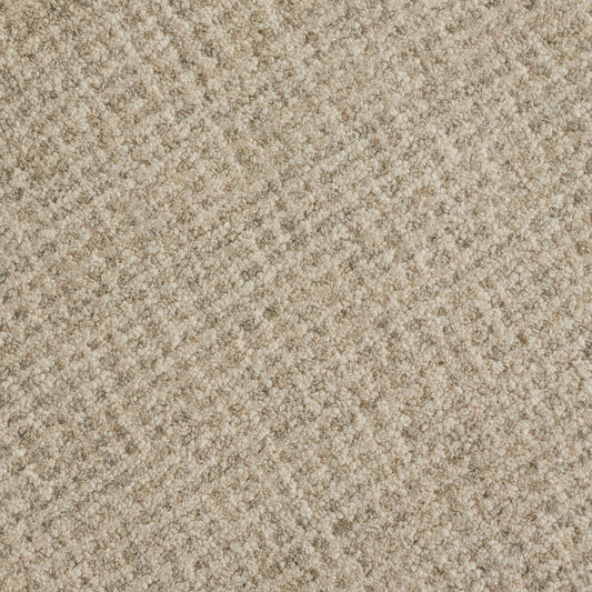 Closeup of Nelle Henry Sandstone Wool Rug